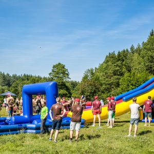 Аттракцион «Водная горка с бассейном»