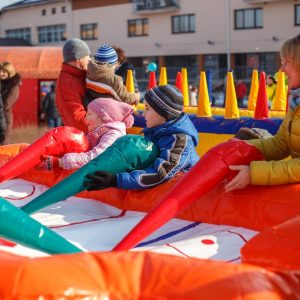 Аттракцион "Надувной Аэрохоккей"