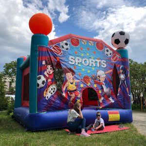 Аттракцион "Надувной батут Спорт"