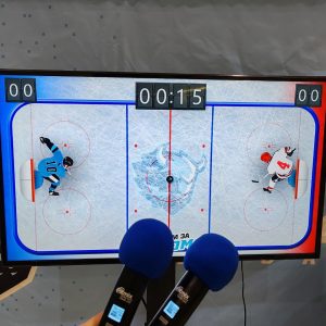 Аттракцион "Хоккейная  кричала"