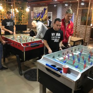 Аттракцион "Настольный футбол"