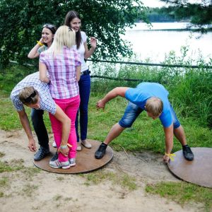 Аттракцион "Гигантские кочки"