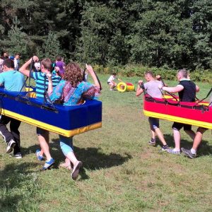 Аттракцион "Лодки на 3-их"