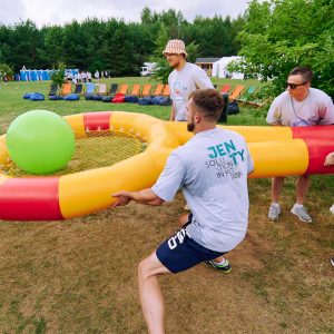 Аттракцион "Надувной волейбол"