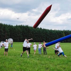 Аттракцион "Надувные ракеты"