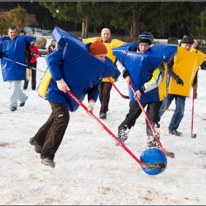 Аттракцион "Комический хоккей"