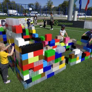 Аттракцион "Гигантский LEGO"