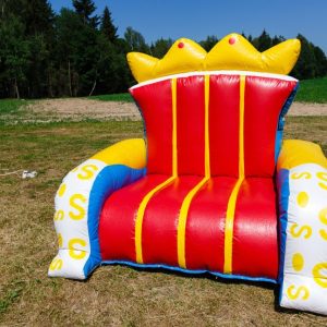 Аттракцион "Надувной трон"