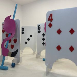 Аттракцион "Крокет Фламинго"