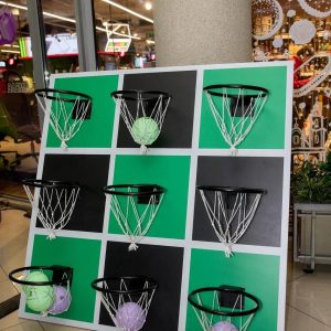 Аттракцион «Крестики‑нолики Баскетбол»