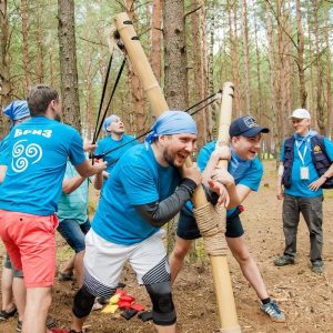 Аттракцион "Бамбуковые Рогатки"