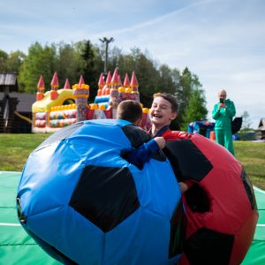 Аттракцион "Футбол Сумо"