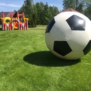 Аттракцион "Гигантский футбольный мяч"