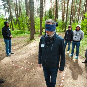 Аттракцион "Слепой кот"